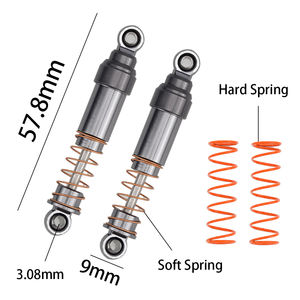 Vente en gros Personnalisation CNC Aluminium 58mm Amortisseur pour <span class=keywords><strong>TRX4M</strong></span> 1/18 RC Crawler Upgrade - Product Image 5