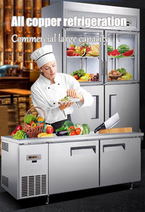 Rinascita commerciale sotto il bancone congelatore in acciaio inox frigo piano di lavoro refrigeratore <span class=keywords><strong>frigorifero</strong></span> - Product Image 6