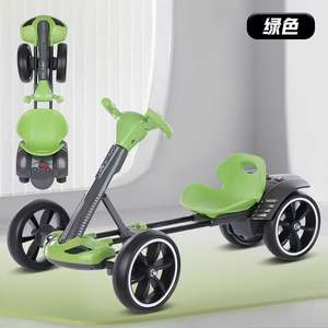 工場価格卸売 子供用電動ゴーカート、赤ちゃん用組み立て式おもちゃ車、子供用折りたたみカートカー。 - Product Image 6