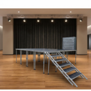 Uneven Ground Aluminum Non-Slip Surface Outdoor <b>Stage</b> Custom Portable <b>Stage</b> System Event <b>Platform</b> - Product Image 3