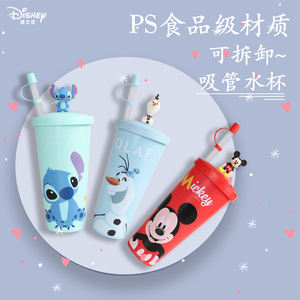 <span class=keywords><strong>Disney</strong></span> <span class=keywords><strong>Olaf</strong></span> Wood Tableware Mugs Poupée pour enfants avec paille de boisson froide Jouet fascinant et intéressant - Product Image 4