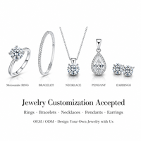 Rainbowsheep Pierre de Moissanite Créée en Laboratoire, Couleur D, VVS1, Taille Brillant 3EX, Certifiée NGTC, pour la Fabrication de Bijoux, OEM ODM Personnalisé