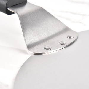12 pollici in acciaio inox buccia per <span class=keywords><strong>Pizza</strong></span> antiscivolo manico per <span class=keywords><strong>Pizza</strong></span> trasferimento di strumenti di cottura facile conservazione torta strumento di cottura - Product Image 3