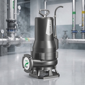 WFN Series Automatic Cutting Submersible <b>Pump</b> for <b>Sludge</b> Paper Scraps & Household Sewage - Product Image 4
