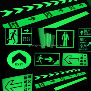 Phản xạ cao đầy màu sắc photoluminescent tự dính Vinyl Băng <span class=keywords><strong>Glow</strong></span>-in-The-Dark sáng phản chiếu ba chiều phim - Product Image 3