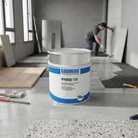 Produit à base de polymère hybride imperméable à l'eau de revêtement transparent pour béton métal céramique aluminium bois granit asphalte bitumineux