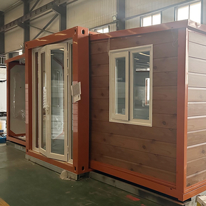 Panel sándwich <span class=keywords><strong>de</strong></span> acero versátil, casa contenedora, paquete plano, envío, oficina, Villa al aire libre, baño para una mejor legibilidad, búsqueda - Product Image 4