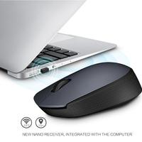 Logitech M170 2.4G Optik Ofis Mouse'u Ergonomik USB Oyun Mouse'u Dizüstü Bilgisayarlar için Windows Sağ El Kullanımı 3D Şarj Edilebilir