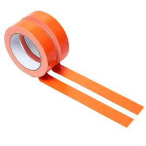 2-Heavy Duty Orange Color Ausstellung Hochzeit Teppich Kanten bindung Warnung Befestigung Reparatur Enten tuch Kanal Gummi Klebeband - Product Image 2