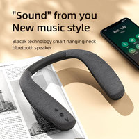 Altavoces Inalámbricos Multiusos EBS-908 de Lujo para Automóviles y Computadoras, Modelo Explosivo, con Bluetooth, Tipo Banda para el Cuello