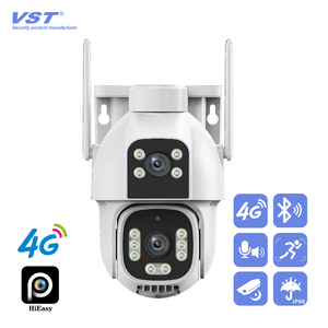 Caméra de Sécurité Extérieure Solaire 4G HiEasy Couleurs, Double Objectif 3MP+3MP, Vision Nocturne, Surveillance PTZ, Capteur Jour/Nuit, Audio Bidirectionnel - Product Image 6