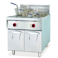 Équipement de cuisine commerciale, Double cylindre Vertical, Four tamis, friteuse électrique, friteuse