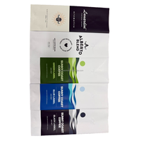 Emballage de café personnalisé directement de l'usine, sac alimentaire à quatre soudures avec valve, emballage de café en vrac