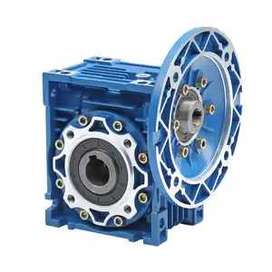 Gearboxes Worm Gearbox Involute Spur Gear Machine NMRV Worm Speed Reducer Worm Reduction Gearbox Double Input Shaft Worm Gearbox