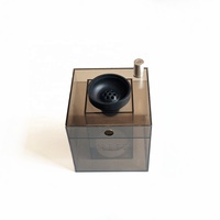Shisha Hookah Portable en acrylique, avec voyant Led, boîte en plastique, nouveau modèle, bon marché, vente en gros