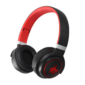 Casque sans fil Bluetooth Soyto BT633 avec LED RGB, <span class=keywords><strong>son</strong></span> 3D, microphone et <span class=keywords><strong>carte</strong></span> mémoire pour jeux sur ordinateur, <span class=keywords><strong>PC</strong></span> et ordinateur portable - Product Image 4