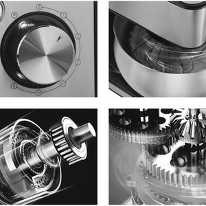 Batidora de Pedestal Orvica de 8L con Diseño de Cabezal Inclinable, Batidora Eléctrica de Cocina para Hornear y Mezclar - Product Image 4