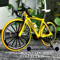 Modèle de Vélo de Montagne Pliant en Alliage de Simulation, Ornement de Vélo pour Enfants Unisexe, Échelle 1:5, 8-13 Ans, Vente en Gros, Livraison Directe