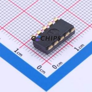 DSIC05LSGET DIP Switch SMD-10P,6x12.6mm Switch Flat Toggle, Raised Type Single Pole Single Throw 5 Gull Wing Type - Product Image 2
