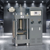 Machine d'essai de compression électro-hydraulique, testeur de compression du béton, équipement d'essai de pression 2000 kN SYE-2000D