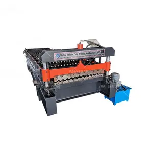 Corrugated Roof Sheet Roll Forming Machine popular design Metal Roofing Machine