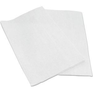 Paños de Limpieza Blancos para Servicio de Alimentos Boardwalk 13 x 21, 150 Unidades por Caja - Product Image 1