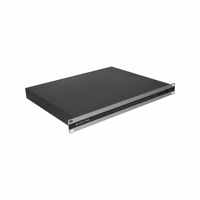 Amplificateur de puissance de classe D 2/4 canaux 1U à montage en rack avec contrôle de volume indépendant et indicateur LED pour amplificateur audio professionnel