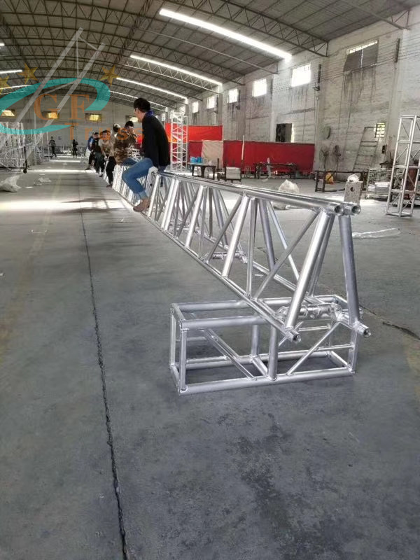 High Quality Spigot Aluminum truss Tubular foldable truss folding truss system
