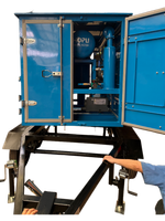 Machine de filtration d'huile transformateur mobile HOPU : Élimine efficacement les impuretés et l'eau