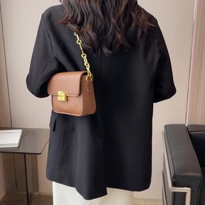 New Arrival Pure Color Women's Handbag Leather Crossbody <b>Bag</b> Pu Shoulder <b>Bag</b> Hand <b>Bag</b> for Women - Product Image 4
