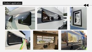 Customizable Expedition Motorhome RV Recreational Vehicles Overland Flatbed Truck Campers with Corner <strong>Windows</strong> for <strong>Caravan</strong> Use - Product Image 5