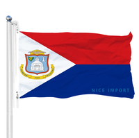Drapeau des Tonga 3x5, durable, pour équipe sportive, bannière décorative murale intérieure, compatible avec les mât de drapeau pour l'extérieur de la maison