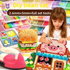 Pindoudou - Juego de Materiales y Herramientas para Manualidades, Rompecabezas 3D para Niñas y Niños, Diseñado para Mejorar las Habilidades Cognitivas - Product Image 1