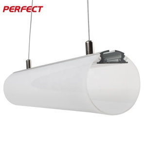Plafonnier à LED <span class=keywords><strong>suspendu</strong></span> forme ronde profilé linéaire à led en aluminium profilé à led extrudé 6063-T5 avec corde lumineuse - Product Image 3
