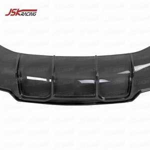 Diffuseur arrière en Fiber de carbone de Style Vorstein pour 2016-2019 <span class=keywords><strong>Tesla</strong></span> modèle <span class=keywords><strong>3</strong></span> Kit de carrosserie diffuseur de pare-chocs de voiture modifié amélioré - Product Image 2