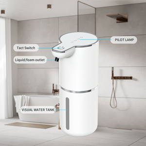 Hình ảnh nhà treo tường tự động cảm biến xà phòng <span class=keywords><strong>Dispenser</strong></span> USB có thể sạc lại cảm ứng bọt lỏng xà phòng <span class=keywords><strong>Dispenser</strong></span> cho nhà bếp - Product Image 4