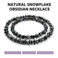 Collar de cuentas de amatista natural irregular con cadena de plata 925, joyería de cristal curativo al por mayor para ella |   Natural sin cortar