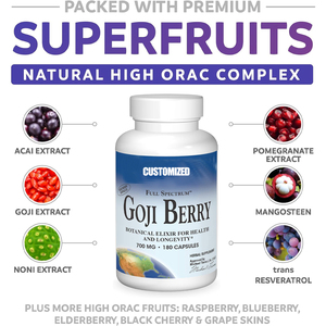 100% शुद्ध और प्राकृतिक गोजी बेरी निकालने कैप्सूल गोजी पाउडर ओम कैप्सूल वोलफबेरी निकालने कैप्सूल - Product Image 4