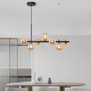Plafond Creative Ball Salle À Manger Salon Designer Cuisine Îlot Nordique Moderne Minimaliste Lustre En Verre Suspension - Product Image 6