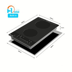 Doopen <b>Smart</b> induction cooktop 30cm Built-in 2 zone cooktop <b>Home</b> <b>appliances</b> induction cooker CE SGS certified cooktop - Product Image 6