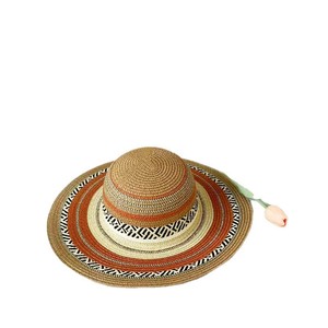 <span class=keywords><strong>Oferta</strong></span> Transfronteriza: Nuevo Sombrero <span class=keywords><strong>de</strong></span> Paja Estilo Bohemio Étnico para Vacaciones con Cierre <span class=keywords><strong>de</strong></span> Cremallera y Forro <span class=keywords><strong>de</strong></span> Poliéster - Product Image 5