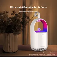 Nieuwe XKC merk huishoudelijke buitenlamp tegen muggen, op plastic, USB/elektrisch aangedreven, makkelijk schoon te maken ontwerp voor muggen.