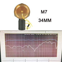 Capsule de microphone à condensateur LDC Premium M7, taille 64, poids 63,6 g, noyau de microphone professionnel à son plat pour les passionnés d'audio DIY, mise à niveau