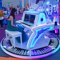 Machine de jeux d'arcade avec rêve chinois de Piano, Machine à jeux avec pièces de monnaie, fourniture de musique