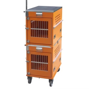 <span class=keywords><strong>Dog</strong></span> Show Boîte à roulettes en aluminium pour chiens de voyage <span class=keywords><strong>Cage</strong></span> de chenil pour chien Cages d'avion en aluminium professionnelles - Product Image 6