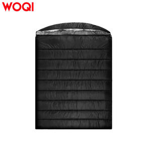 Sac de couchage double WOQI, 0 degré, pour temps froid, adulte, enveloppe, nylon, coupe-vent, camping, voyage, extérieur - Product Image 1