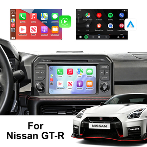 Rhythm Plug And Play Carplay Module For Nissan Gt-R <b>Wireless</b> Android Auto Retrofit With Steering Wheel Control - Product Image 3