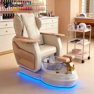 Meubles de salon de manucure professionnels, fauteuil de spa pour les pieds électrique de salon de manucure, fauteuil de pédicure à jet magnétique avec bol - Product Image 3