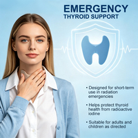 Capsules de Lodine de Potassium de Haute Qualité à Marque Blanche OEM pour Protéger la Santé de la Thyroïde Contre l'Iodine Radioactif