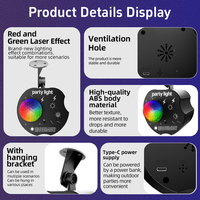Fabricante OEM ODM Personalizado, Nueva Luz Láser LED 2026 con Control de Sonido, Suministro al por Mayor para Distribuidores Globales, Luz para Fiestas